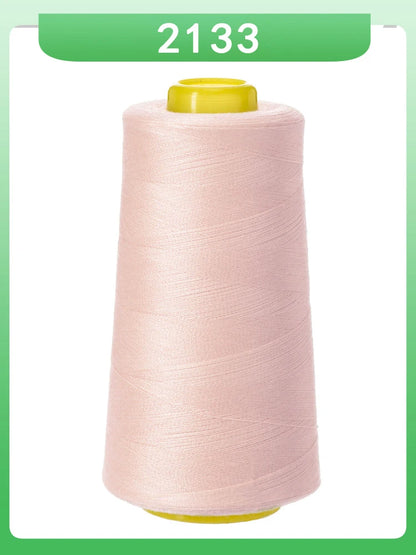 Fil à coudre ultra-fin 602-fil en polyester semblable à la soie à grande vitesse 60s/2 5000m, pour machine à broder et travaux d'aiguille délicats