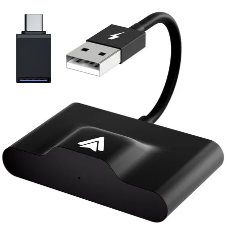 Adaptateur de voiture Android Auto sans fil, Dongle Carplay sans fil, conversion filaire en sans fil pour Android/iPhone Plug and Play