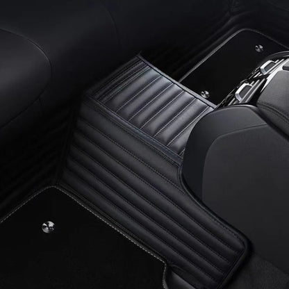 Tapis de sol de voiture personnalisé Double couche, pour Lincoln Navigator 2002 – 2024 ans, accessoires de voiture, doublures de sol