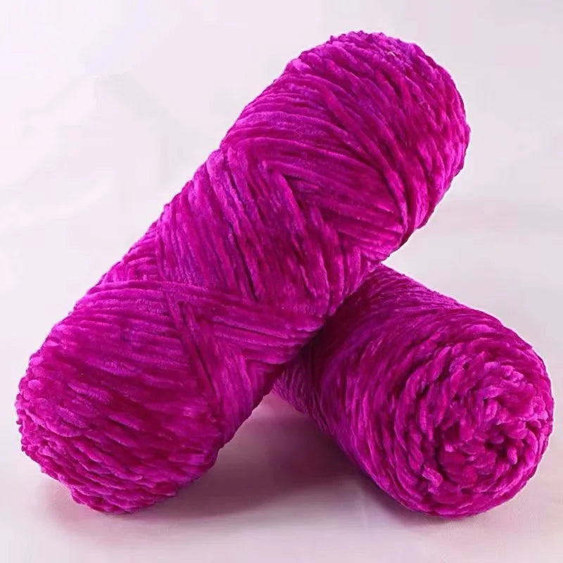 Fil de velours doux en chenille pour modules ogo 1, fil de peluche DolDave Baby, accessoires Amigurumi, bricolage, 100% polyester, 100g, 130m