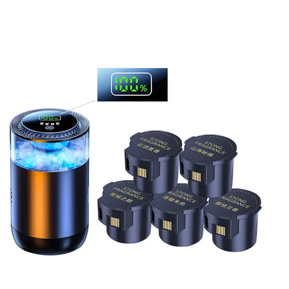 Désodorisant aromatique pour voiture, diffuseur de véhicule créatif, lumière ambiante, brume de nuage, parfum, arôme de voiture électrique, bon odeur, cadeau pour la maison