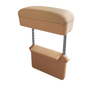 Organisateur de rangement pour console centrale à hauteur réglable, mécanisme de levage, conception à pince, boîte de rangement latérale pour siège, rangement multifonctionnel