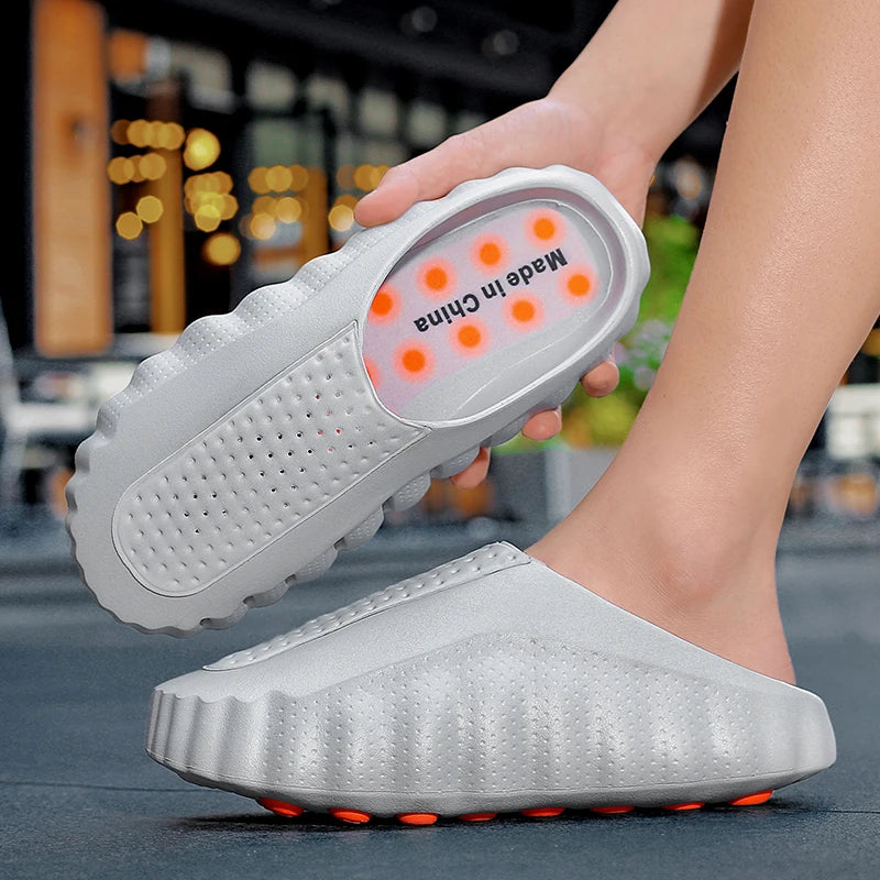 Nouvelles pantoufles de massage EVA légères pour hommes et femmes 2026 – Chaussures décontractées de sport pour couple, idéales pour la plage et l'extérieur