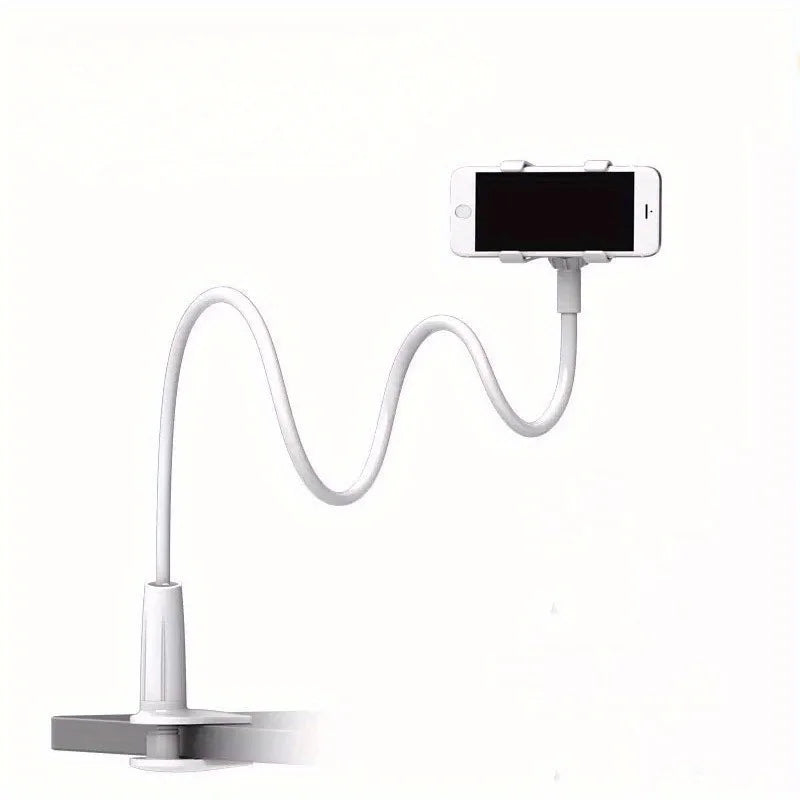 Pince de téléphone portable à col de cygne, bras long flexible, prêt Tatparesseux avec poignée, frais généraux en direct