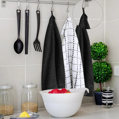 Serviettes de cuisine absorbantes en lin pour le thé et le bar, outils de nettoyage personnel pour la maison, outils de nettoyage des sols, chiffons de nettoyage