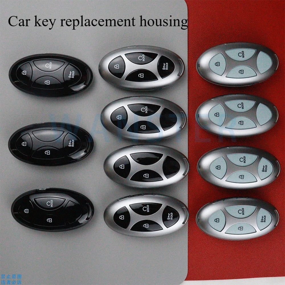 Coque de porte-clé de voiture, boîtier pour Hyundai Kona Ev Grandeur GN7 IONIQ 6 Santa Fe Sonata Staria Tucson Elantra 2024 2025