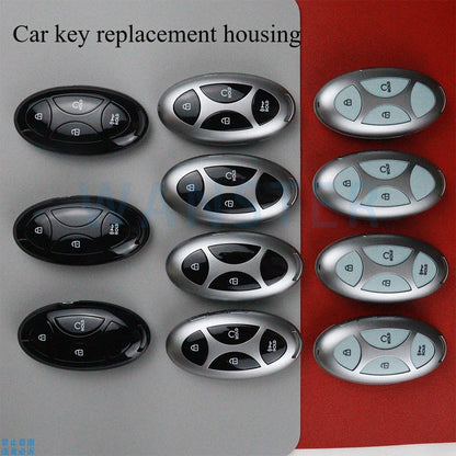 Coque de porte-clé de voiture, boîtier pour Hyundai Kona Ev Grandeur GN7 IONIQ 6 Santa Fe Sonata Staria Tucson Elantra 2024 2025