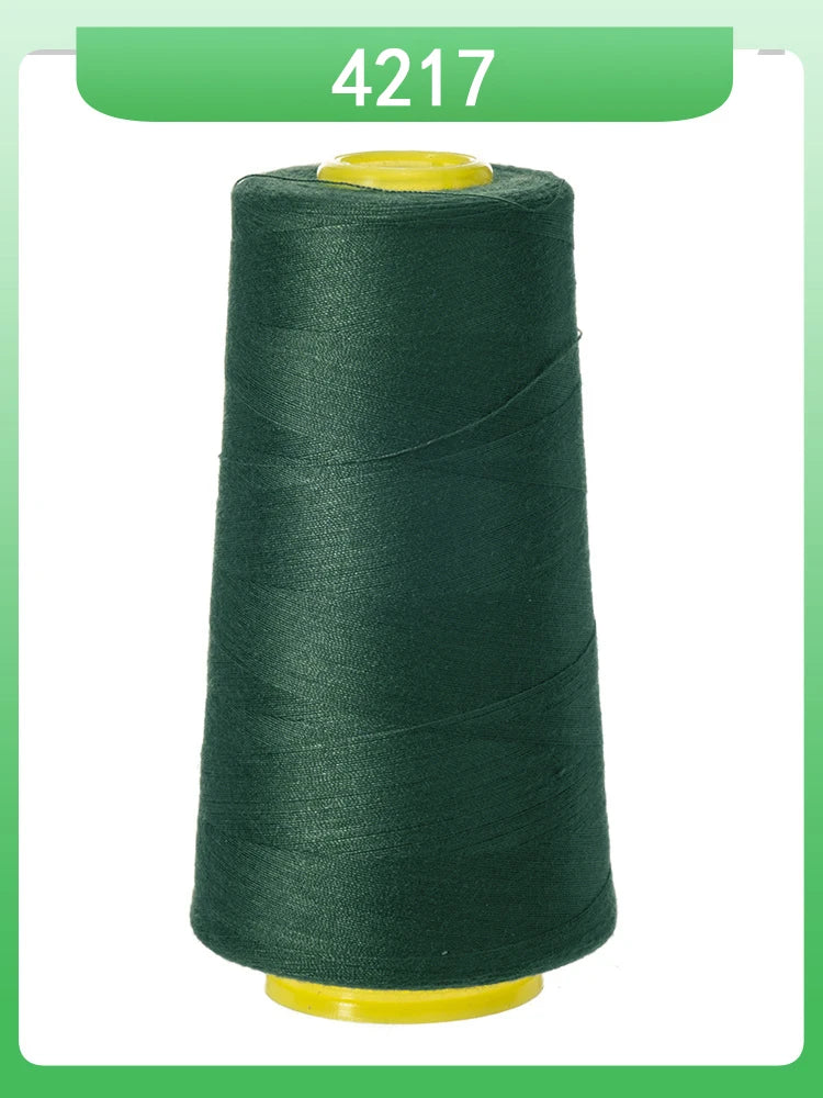 Fil à coudre ultra-fin 602-fil en polyester semblable à la soie à grande vitesse 60s/2 5000m, pour machine à broder et travaux d'aiguille délicats