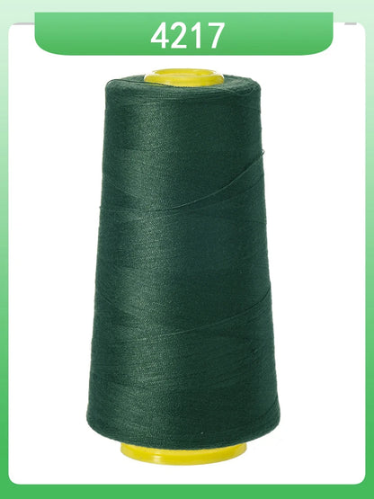 Fil à coudre ultra-fin 602-fil en polyester semblable à la soie à grande vitesse 60s/2 5000m, pour machine à broder et travaux d'aiguille délicats