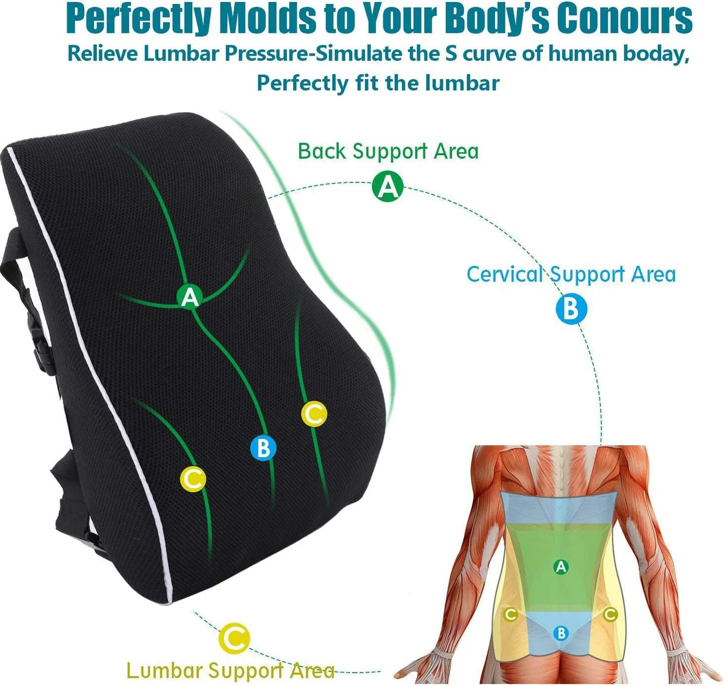 For Kia KN GT Rio Picanto Sportage Stinger Niro Telluride Sorento Car Headrest Neck Support Seat lumbar Cushion Soft Neck pillow