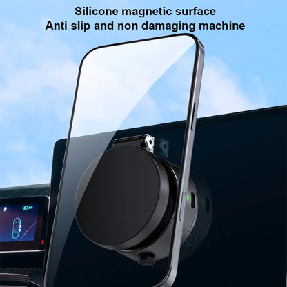 TCYATO Magsafe Support de téléphone magnétique pour voiture sous vide 360 °   Support magnétique Stable pour voiture intelligente et pliable, rotatif, pour iPhone