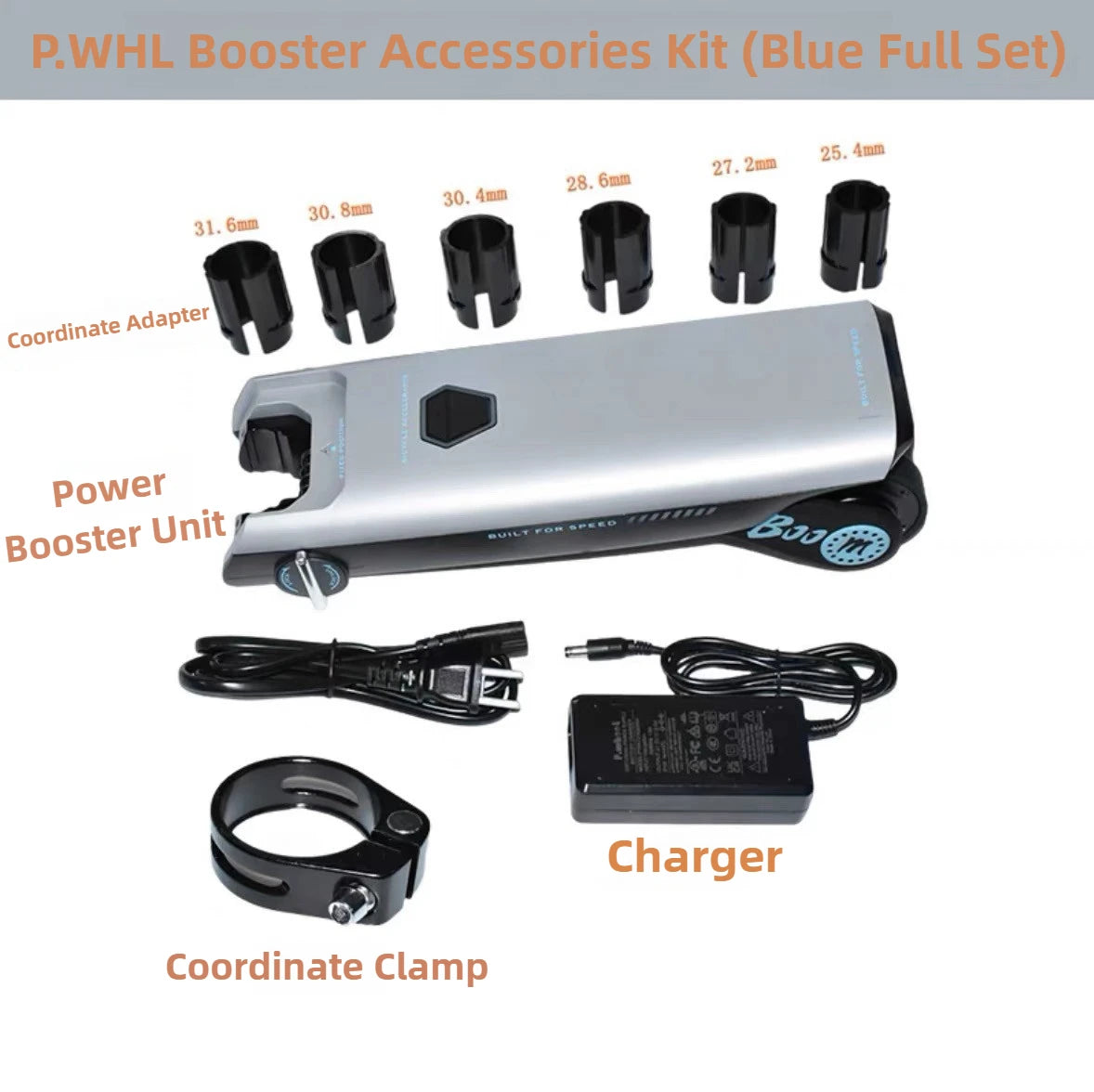 دراجة كهربائية P.Wheel Booster بطارية 18 فولت 10 أمبير 200 واط ملحقات دراجة بوستر محمولة متينة دراجة هوائية جبلية