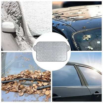 Couverture universelle de pare-brise avant de voiture, couverture de pare-soleil d'automobile, protection contre le gel de glace d'hiver, couverture extérieure Amagi