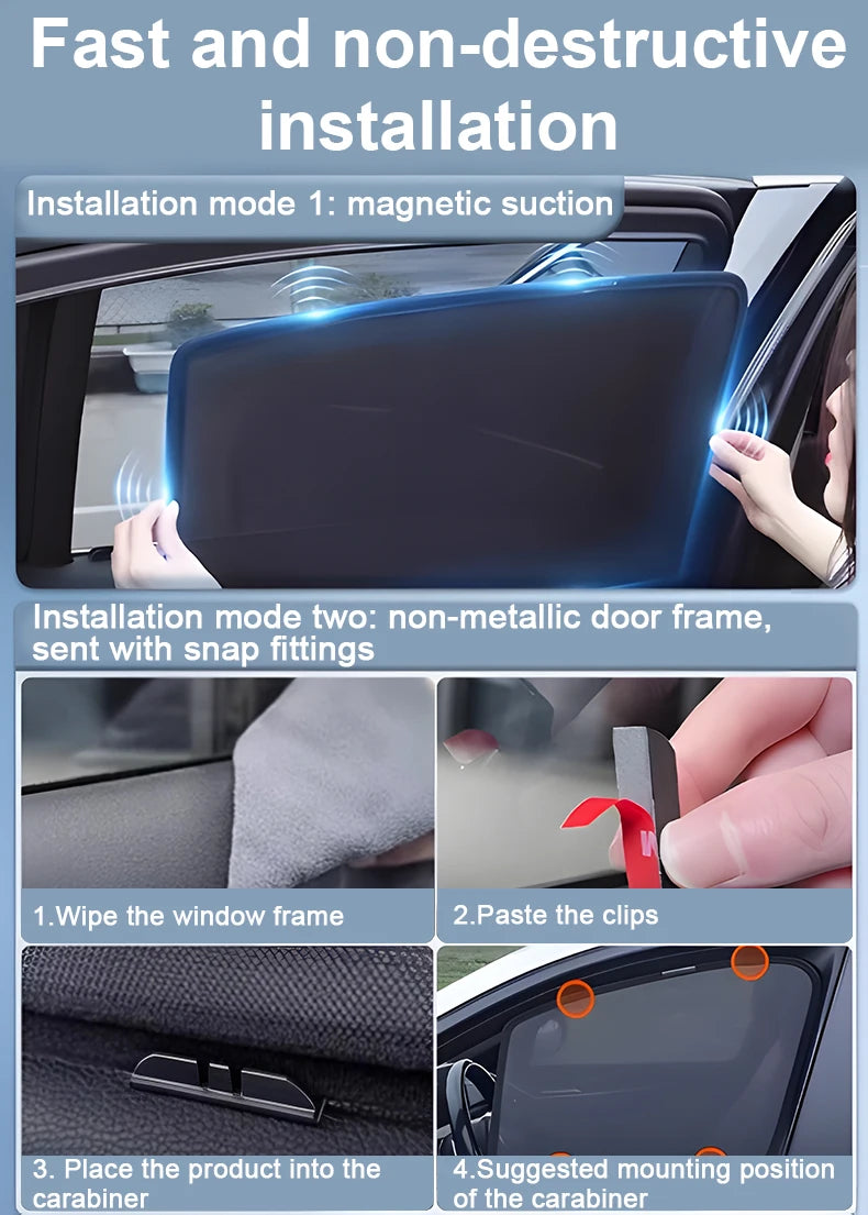 Pare-soleil en maille pour BYD Seal U EV Sealion 6 2023 2024 2025, isolation thermique, Protection solaire, Anti UV, accessoires automobiles