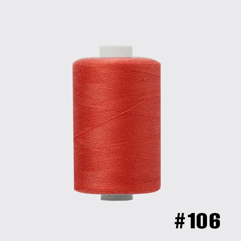 Bobine de fil à coudre 1000 polyester pour maison – broderie, point de croix, 402 yds