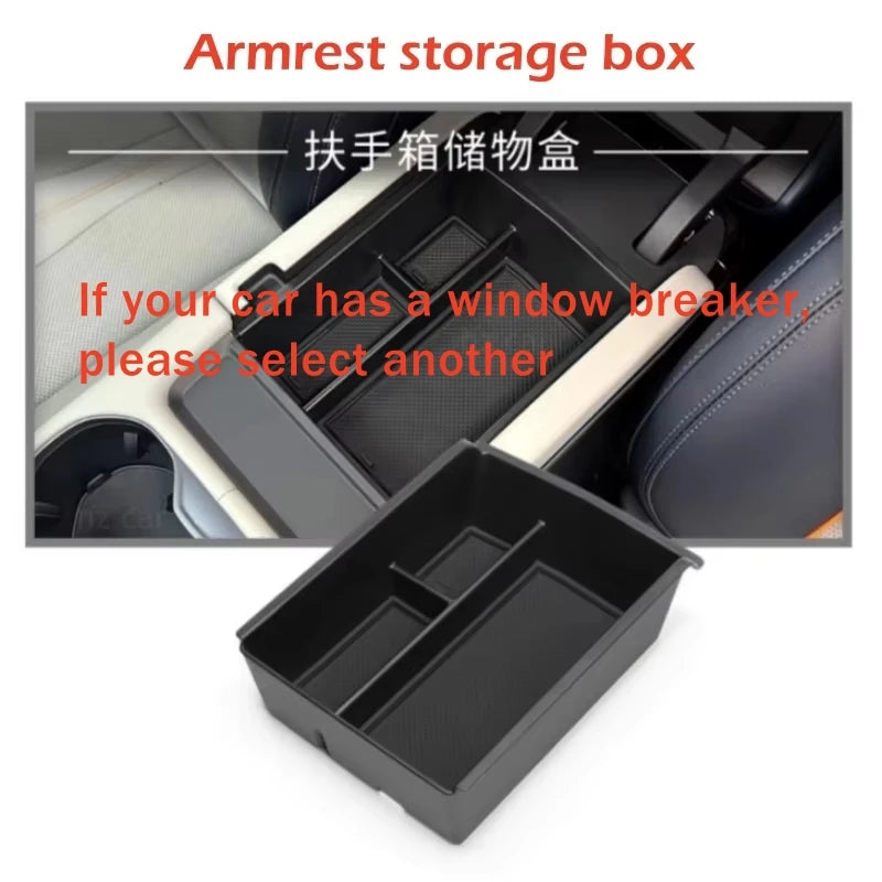 Boîte de rangement pour accoudoir, porte-gobelet pour BYD Seal U Sealion 6 Song Plus Champion Edition 2023 2024 2025, accessoires d'intérieur de voiture
