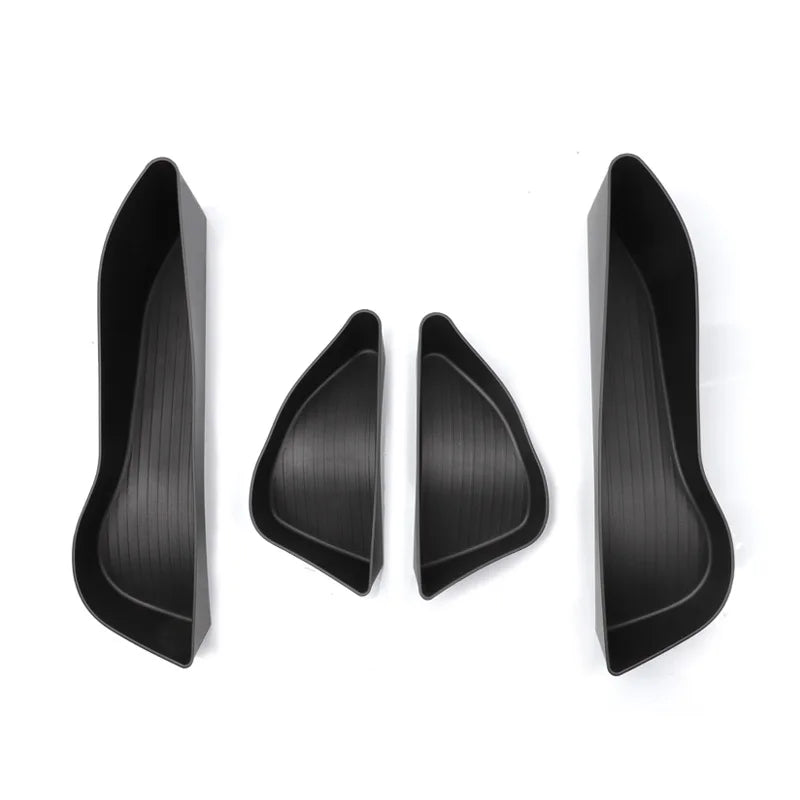 Boîte de rangement pour poignée de porte de voiture BYD Seal U Song Plus Dm-i Ev 2025, support de conteneur, plateau avant et arrière, ensemble de 4 pièces d'accessoires de voiture