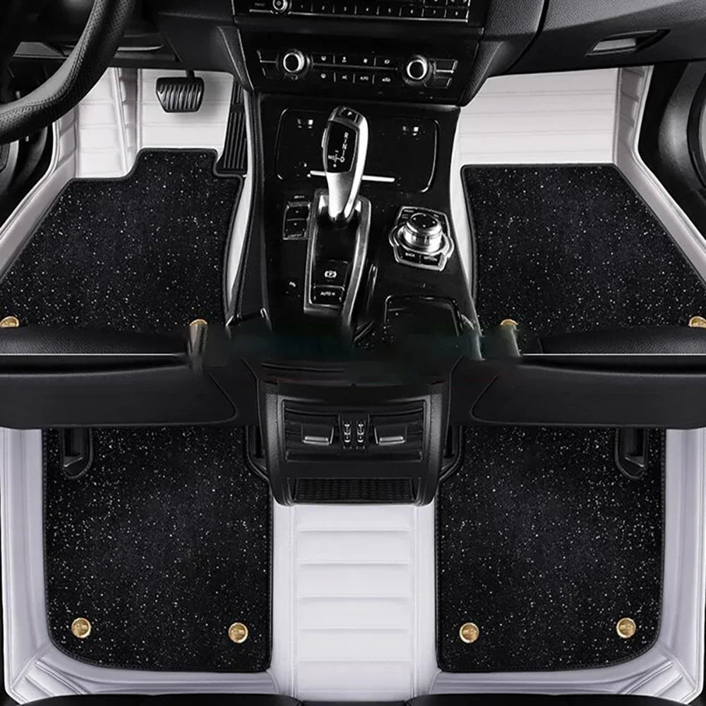 Tapis de sol de voiture personnalisé 5D, pour Mercedes Benz GLB X247 2019 – 2024 ans, Double couche, couverture de sol Coche