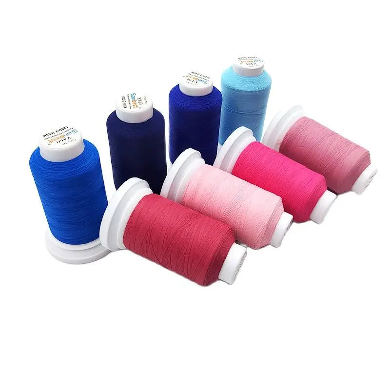 Sanbest-Fil à broder mat, fils de machine en polyester, haute résistance, Brother Singer, Janome, Babylock, 1000m