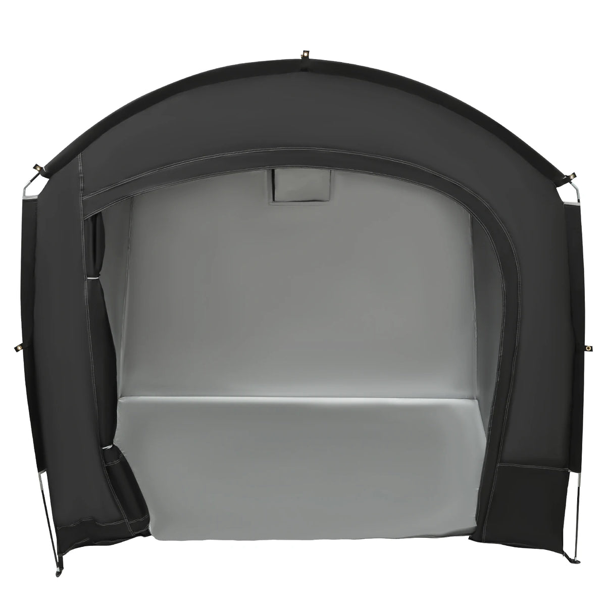 Abri de rangement de vélo pour 1-4 vélos, tente d'abri de vélo Portable et étanche 220x150x185cm, couverture de pare-soleil pliable en tissu Oxford 210D