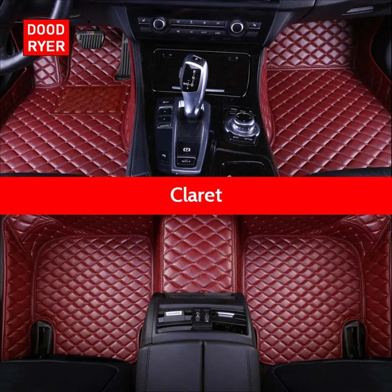 DOODRworking-Tapis de sol de voiture personnalisés pour BYD, Atto 3, DolDave Seal F0, F3, F6, E6, G3, G6, Dock Song Qin, Auto Carpets, Foot Coche Accessrespiration