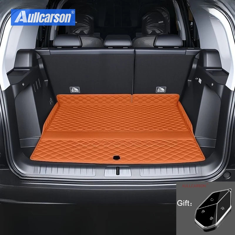 Tapis de coffre en cuir pour BYD Leopard 7 Titanium 7 Tai 7 B7 2025, doublure de chargement Durable, tapis de botte, couverture intérieure, accessoires