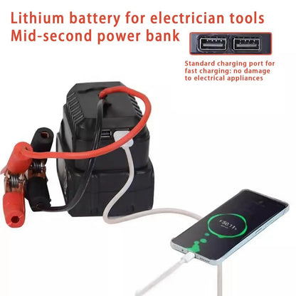 Démarreur de saut de batterie de voiture Portable, boîte de saut, convertisseur de batterie au Lithium, bloc d'alimentation Compact pour le démarrage de véhicule d'urgence
