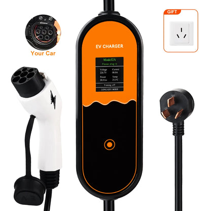 JDMEX 3.5W 16A chargeur EV Portable GBT EVSE boîte de charge contrôleur Wallbox pour voiture électrique courant de charge réglable