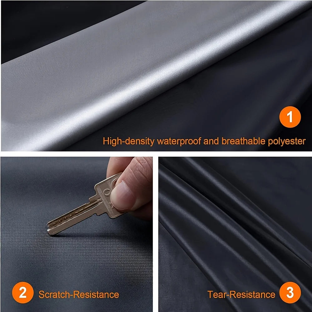Bâches de voiture imperméables pour l'extérieur, Protection contre le soleil, la pluie et la neige, UV, universelles, SUV/berline 190T, couvertures complètes de Protection pour voiture