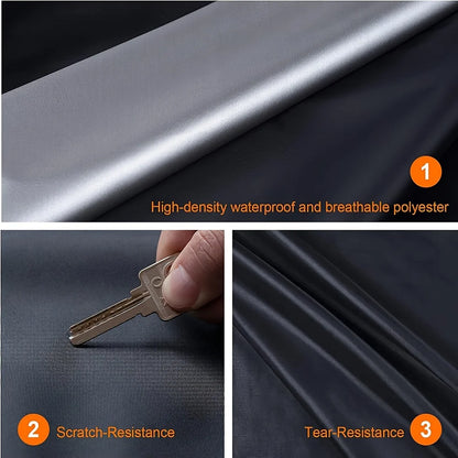 Bâches de voiture imperméables pour l'extérieur, Protection contre le soleil, la pluie et la neige, UV, universelles, SUV/berline 190T, couvertures complètes de Protection pour voiture