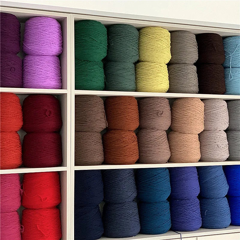 Pistolet à touffeter spécial 400g, 8 brins de coton au lait, ligne de saillie acrylique, broderie, tapis de coussin, fil de touffetage personnalisé