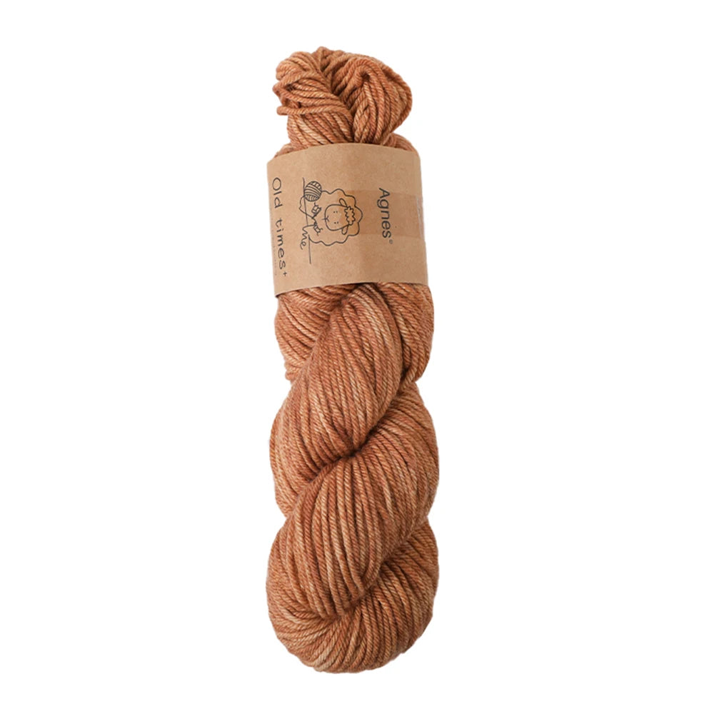 Fil de laine mérinos, tricot au Crochet, doux, teint à la main, chapeau DK tissé, fil arc-en-ciel pour bébé, 100g/écheveau