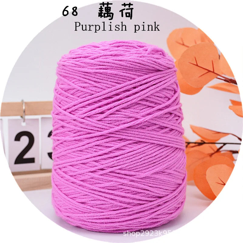 Pistolet à touffeter spécial 400g, 8 brins de coton au lait, ligne de saillie acrylique, broderie, tapis de coussin, fil de touffetage personnalisé