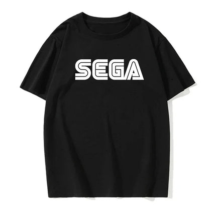 Nouveauté Sega Logo hommes t-shirts été décontracté à manches courtes mode Streetwear Harajuku t-shirt Style coréen Fans de jeu hommes t-shirts