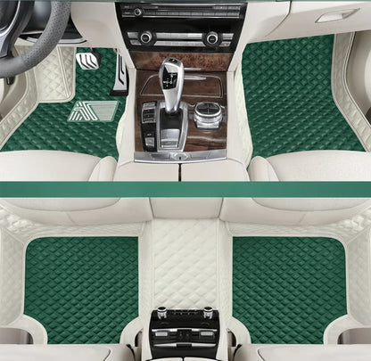 Tapis de sol de voiture personnalisés adaptés à la BMW X5 5 sièges véhicule électrique 2017-2019 tapis de pied en cuir automatique tapis