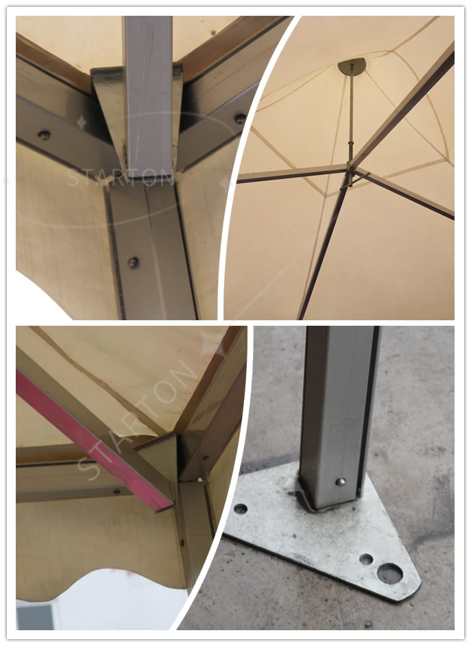 Tentes d'extérieur pour événements en plein air, grande capacité, tentes pour événements 3*3, 4*4, 6*6, 10*10, tentes de mariage