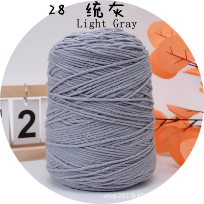 Pistolet à touffeter spécial 400g, 8 brins de coton au lait, ligne de saillie acrylique, broderie, tapis de coussin, fil de touffetage personnalisé