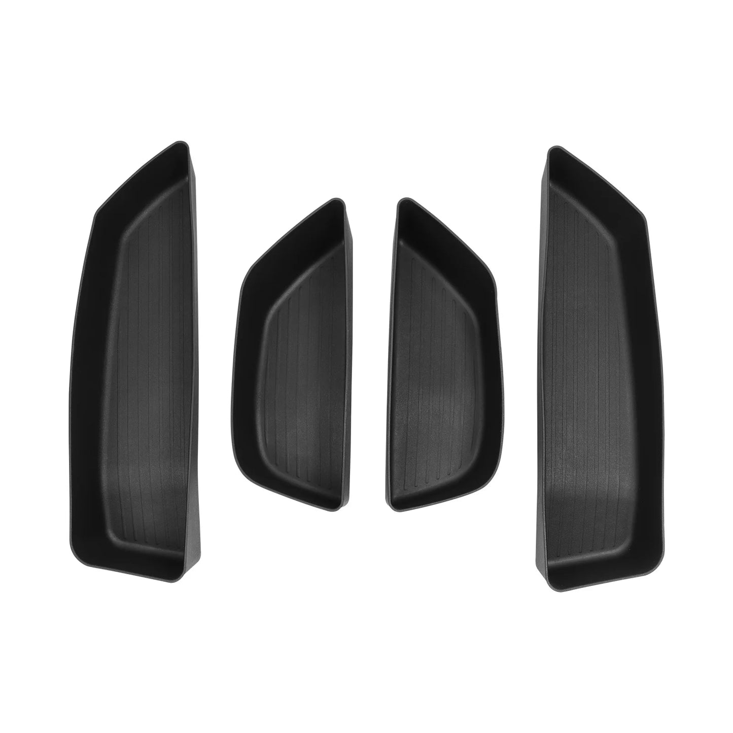 Boîte de rangement latérale de porte de voiture BYD Tang L 2025, accessoires de voiture, fente de porte avant en TPE, plateau organisateur de rangement Anti-salissure