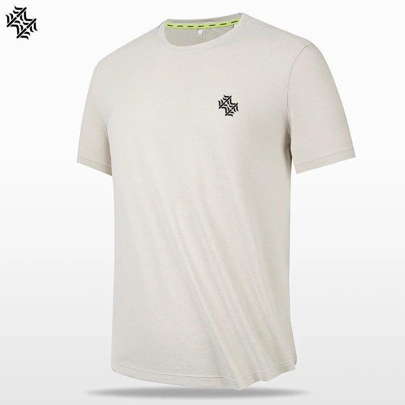 SBWL-T-shirt à séchage rapide pour homme, chemise de protection respirante, soie glacée, randonnée en plein air, course à pied, perte de poids, fitness, sport, haute qualité