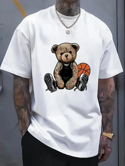 T-shirt à Manches Courtes et Col Rond pour Homme, Vêtement Simple, de Couleur Unie, de Haute Qualité, Confortable, Respirant, Décontracté et Polyvalent, pour Été