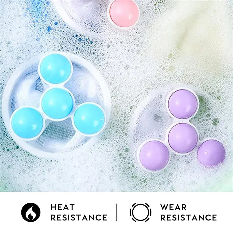 Sac filtrant réutilisable pour Machine à laver, attrape-peluches flottant, épilation des poils d'animaux, collecte de saleté, maille, boule à lessive, outils de nettoyage