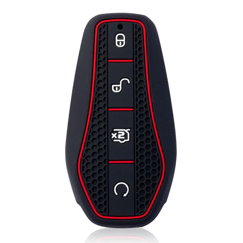 Housse de protection en Silicone pour clé de voiture BYD Han Ev Tang Dm Qin PLUS Song Pro MAX Yuan Dolphin E2, accessoires de clé automobile