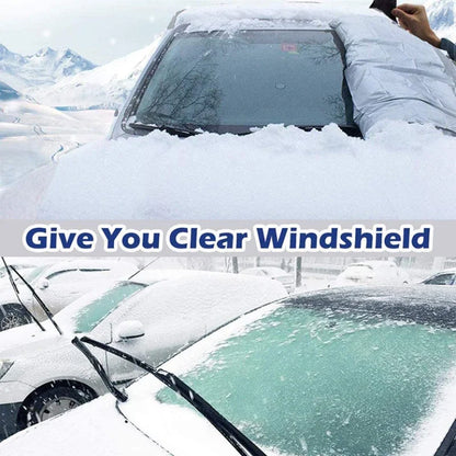Pare-soleil de pare-brise avant de voiture, housse de neige pour Ford Fi.C. Focus 3, 4, Mondeo, Ecosport, Kuga, Focus ST, Ice Frost Guard, Sun Protector
