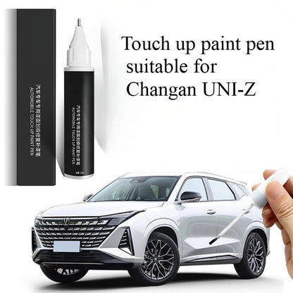 Stylo de peinture de retouche adapté au stylo de peinture Changan UNI-Z étoile blanc gris interstellaire gris quantique UNI-Z réparation des rayures de peinture de voiture