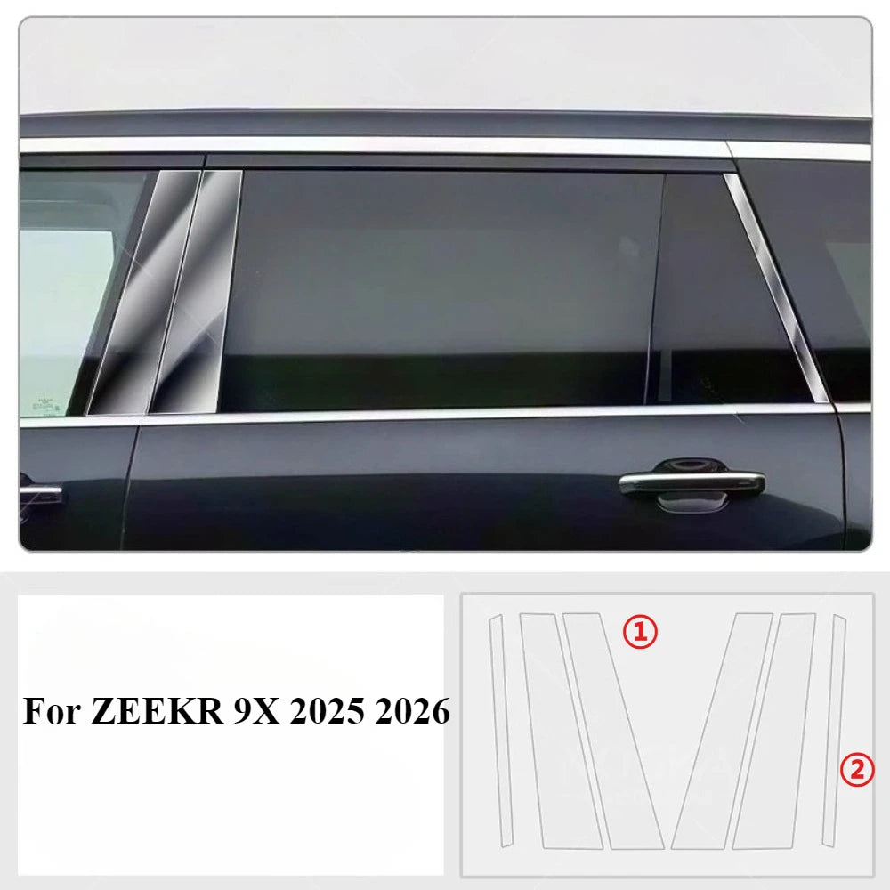Film de Protection PPF pour ZEEKR 9X 2025 2026, intérieur de voiture transparent, accessoires LCD en TPU, panneau d'équipement de Navigation GPS, Console centrale