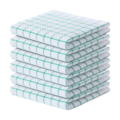 Homaxy 100% coton serviette de cuisine torchon doux Super absorbant chiffons de cuisine nettoyage à domicile serviette à récurer lavage de la vaisselle tissu