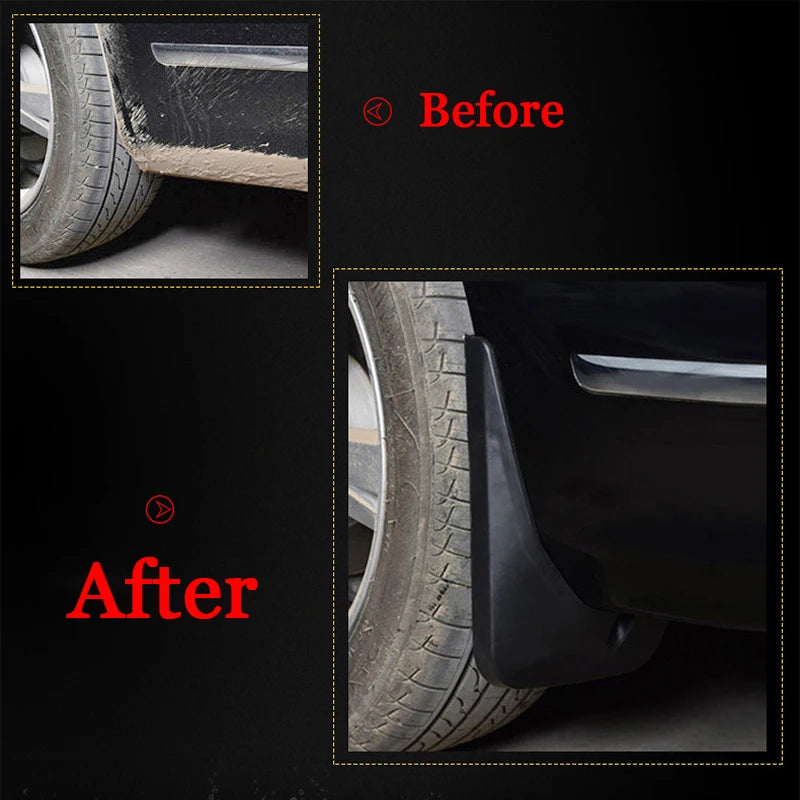4 pièces MG U9 2025 2026 2027 style de voiture ABS garde-boue de voiture garde-boue garde-boue garde-boue avant arrière accessoires automobiles