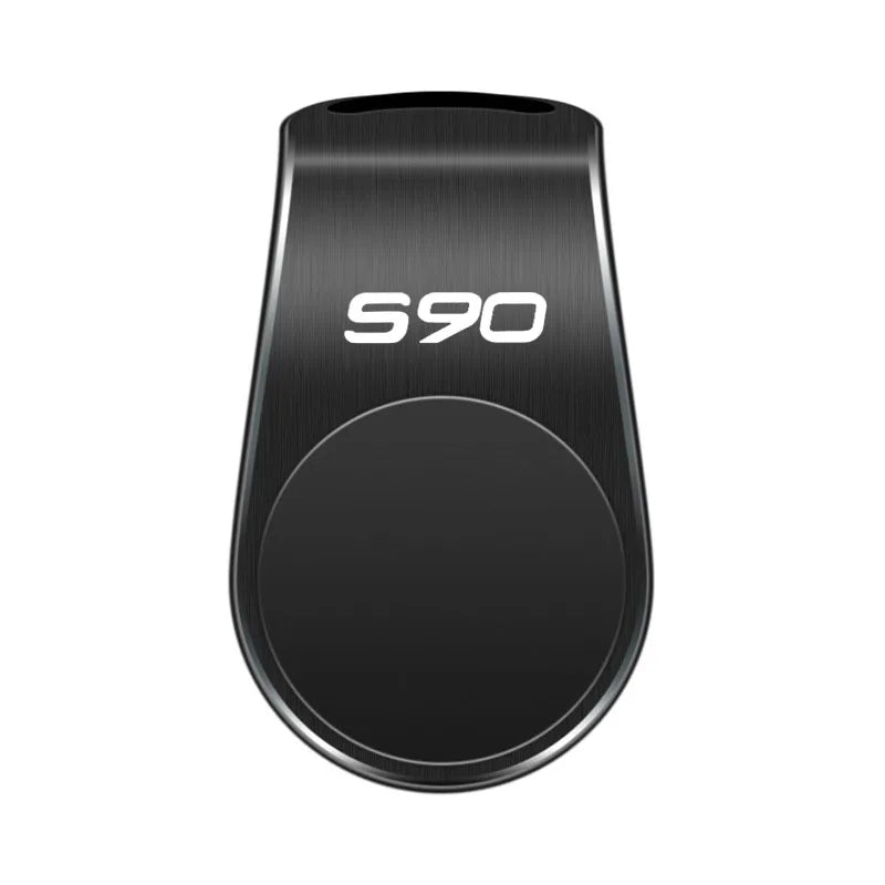 Cadre de support de téléphone portable magnétique auto-amorçant pour voiture, support de navigation, Volvo Ruco S60 S90 XC40 XC60 XC90, accessoires probablement