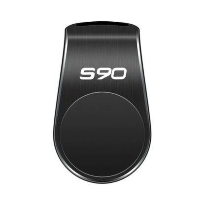 Cadre de support de téléphone portable magnétique auto-amorçant pour voiture, support de navigation, Volvo Ruco S60 S90 XC40 XC60 XC90, accessoires probablement