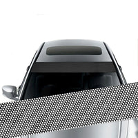 Autocollants de pare-soleil de voiture, Film vinyle 3D pour pare-brise avant de voiture, autocollants décoratifs pour pare-soleil arrière